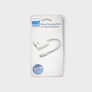 Phillips Mini Display Port to VGA Adapter